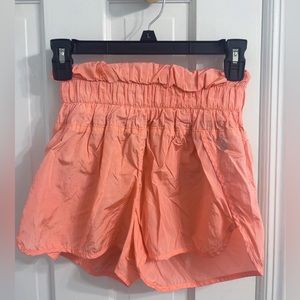 pink free people shorts loved them they just don’t fit anymore